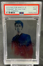 "My Doctor" David Tennant 2023 Doctor Who S1-4 Metal Case Toppers CT2 PSA 9 Estado perfeito, usado comprar usado  Enviando para Brazil