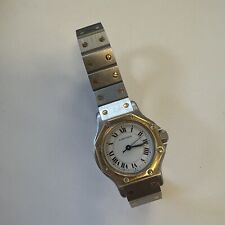 Reloj automático Cartier Santos Octagon para mujer de dos tonos 25 mm segunda mano  Embacar hacia Argentina