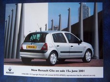 Anúncio fotográfico - Renault Clio - Anúncio fotográfico de 8 x 6 polegadas, usado comprar usado  Enviando para Brazil