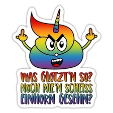 Scheiss einhorn spruch gebraucht kaufen  Leipzig
