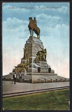 Kraków, Pomnik Jagietty, pocztówka 1916  na sprzedaż  Wysyłka do Poland