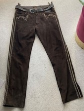 Trachtenlederhose lang almsach gebraucht kaufen  Elsenfeld