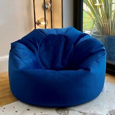 Plush velvet beanbag for sale  AXBRIDGE
