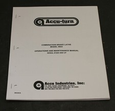 Accuturn 8922 combination for sale  Saint Clair
