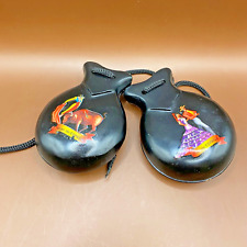 Vtg castanets wooden for sale  MONMOUTH