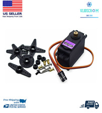 Servo motor 180° alto torque engrenagem de metal controle remoto para barco MG996R ferro helicóptero carro comprar usado  Enviando para Brazil