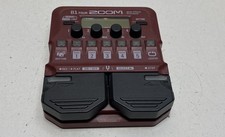 Processador de efeitos múltiplos vermelho zoom B1 quatro looper de efeitos de guitarra eletrônica, usado comprar usado  Enviando para Brazil