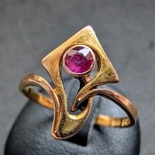 Jugendstil ring 14k gebraucht kaufen  München