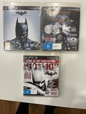 Batman Arkham Collection PS3. Asilo. City. Origens. , usado comprar usado  Enviando para Brazil