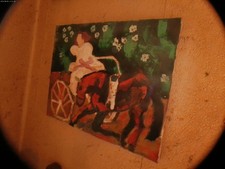 Huile toile 55x46cm d'occasion  Toulon-