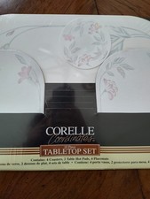 Conjunto de Mesa Trio Rosa Corelle Vintage - Porta-copos Corelle Coordinates Placemats NOS comprar usado  Enviando para Brazil