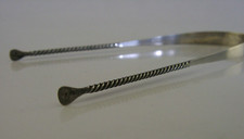 RARO RASPADOR DE LÍNGUA INGLÊS PRATA MACIÇA c1780 MÉDICO ANTIGO, usado comprar usado  Enviando para Brazil
