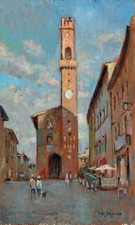 Dipinto olio siena usato  Lucca