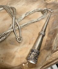 Collana ciondolo argento usato  Spedire a Italy