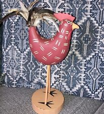 Boneco NAVAJO ARTE POPULAR INDIANA MADEIRA GALO GALINHA comprar usado  Enviando para Brazil
