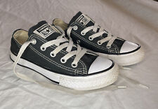 Tênis de lona preto infantil Converse All Star cano baixo tamanho 12 comprar usado  Enviando para Brazil