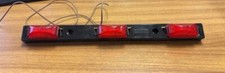 Optronics Led Bar 16.5" Vermelho Mini 9D Leve 3 Barra Leve 9 Diodos Base Preta comprar usado  Enviando para Brazil