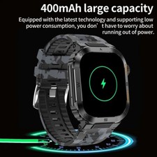 Reloj Inteligente Bluetooth De Mujer/Hombre Para iPhone y Samsung Android Negro comprar usado  Enviando para Brazil
