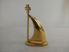 Sailboat figurine metal for sale  BRIDGEND