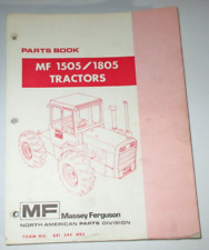 Usado, Massey Ferguson MF 1505 1805 Catálogo de Peças de Trator Manual Livro 4-86 ORIGINAL! comprar usado  Enviando para Brazil