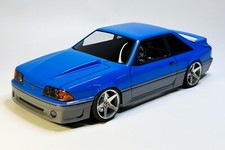 Carroceria de controle remoto Drift 1:10 Ford Mustang Fox GT Fastback Hatch 90 estilo APlastics nova comprar usado  Enviando para Brazil