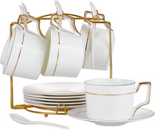 Porcelain cappuccino cup d'occasion  Expédié en France