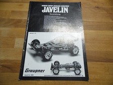 Graupner manuel javelin d'occasion  Renwez