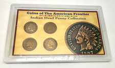 CONJUNTO DE MOEDAS DE UM CENTAVO CABEÇA DE ÍNDIO DA FRONTEIRA AMERICANA comprar usado  Enviando para Brazil