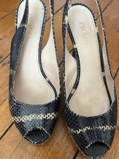 Prada slingback peeptoes gebraucht kaufen  Donaueschingen