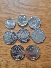 Joblot coins 8 for sale  PWLLHELI