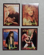 DEF LEPPARD 4  International Rock Cards FROM ARGENTINA  1998, usado comprar usado DEF LEPPARD 4  International Rock Cards FROM ARGENTINA  1998, usado comprar usado  Enviando para Brazil
