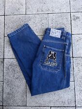 Jeans jeans skatista design bordado pitbull y2k Exco baggy (30x32 polegadas) comprar usado  Enviando para Brazil