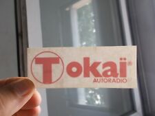 Autocollant autoradio tokaï d'occasion  Toulon-