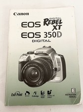 Usado, Câmera Canon EOS Rebel XT 350D manual de instruções do usuário inglês comprar usado  Enviando para Brazil