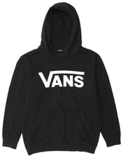 Usado, Moletom com capuz gráfico masculino VANS 12-13 anos grande preto algodão AY08 comprar usado Usado, Moletom com capuz gráfico masculino VANS 12-13 anos grande preto algodão AY08 comprar usado  Enviando para Brazil