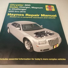 MANUAL DE REPARO HAYNES Chrysler 300 & Dodge Charger & Magnum 2005-2009 #25027 comprar usado  Enviando para Brazil