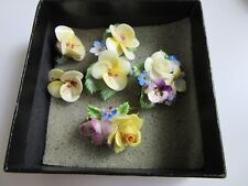 Vintage china brooches for sale  RIPLEY