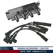 Usado, Bobina Accensione + Cavi per FIAT PUNTO, EVO (199) 1.2 1.4 +LPG 2009- BAAR005C comprar usado  Enviando para Brazil