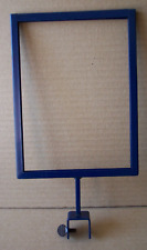 Suporte para placa azul escuro rack de roupas 6" x 8", 2" riser, serve para barra de até 1" comprar usado  Enviando para Brazil