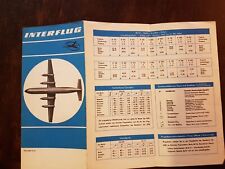 Interflug flugplan time gebraucht kaufen  Jüterbog