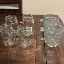 Glass drinking mugs for sale  Fort Madison