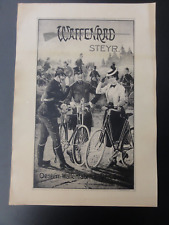 Altes fahrrad werbeplakat gebraucht kaufen  Leipzig