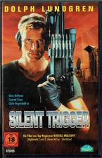 (FSK 18) VHS Videokassette - Silent Trigger - Dolph Lundgren, Gina Bellman na sprzedaż  Wysyłka do Poland