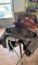 Western leather saddle for sale  Elkin