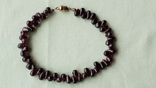 Granat armband silberverschlus gebraucht kaufen  Oberthal