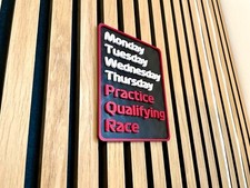 Racing week wall for sale  SOUTHEND-ON-SEA