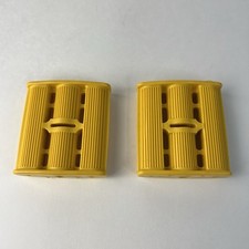 PEDAIS DE TRICICLO VINTAGE AMARELO 7/16" ID SERVE PARA ELGIN COLSON MURRAY HUFFY AMF NOS comprar usado  Enviando para Brazil