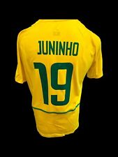 Camisa 3 Juninho Paulista Middlesbrough vencedores da Copa do Mundo do Brasil 2002 assinada à mão, usado comprar usado  Enviando para Brazil