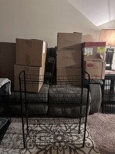 Black metal tier for sale  Charleston