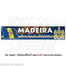 Bandeira-casaco de armas MADEIRA, pérola do Atlântico. Adesivo, decalque Portugal 180 mm comprar usado  Enviando para Brazil